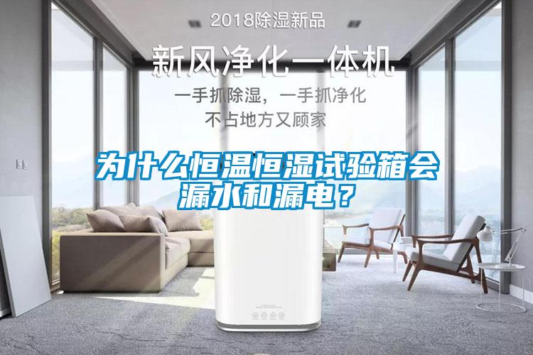 為什么恒溫恒濕試驗(yàn)箱會(huì)漏水和漏電？