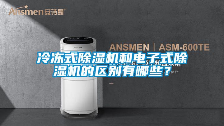 冷凍式除濕機(jī)和電子式除濕機(jī)的區(qū)別有哪些？