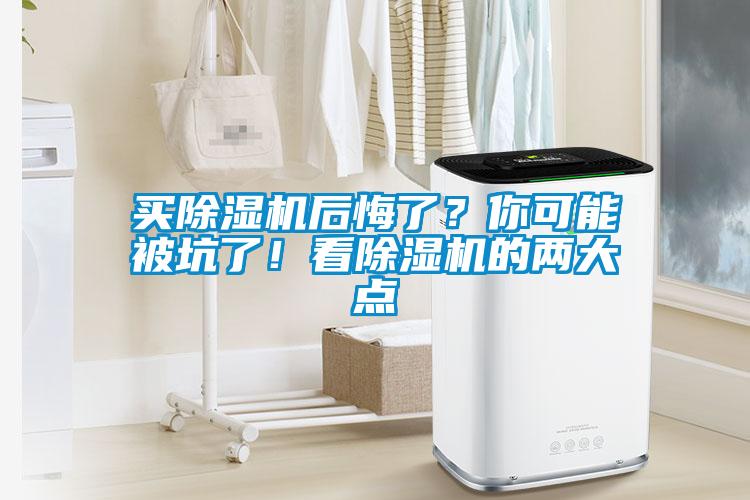 買除濕機(jī)后悔了？你可能被坑了！看除濕機(jī)的兩大點(diǎn)