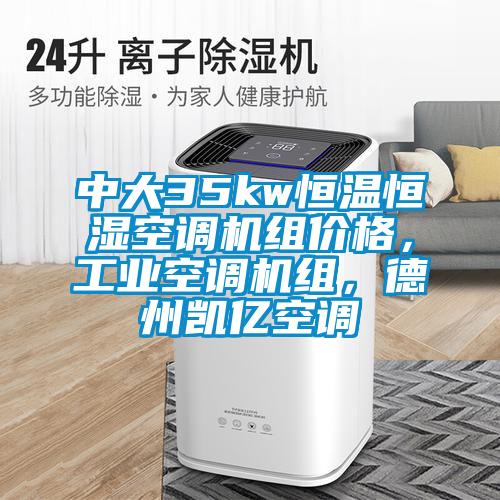中大35kw恒溫恒濕空調(diào)機(jī)組價(jià)格，工業(yè)空調(diào)機(jī)組，德州凱億空調(diào)