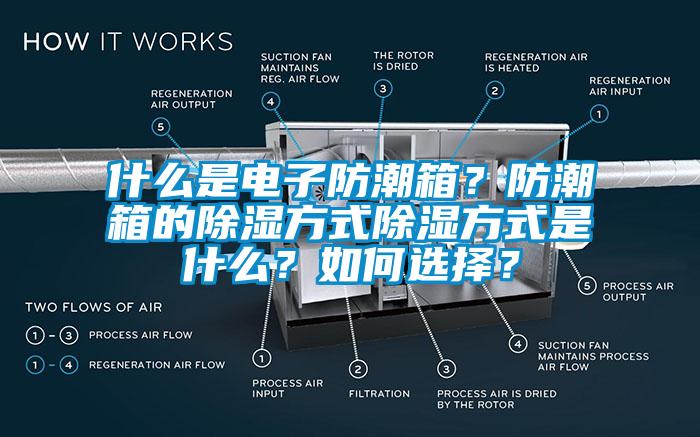 什么是電子防潮箱？防潮箱的除濕方式除濕方式是什么？如何選擇？