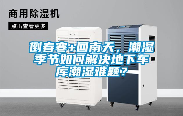 倒春寒+回南天，潮濕季節(jié)如何解決地下車庫(kù)潮濕難題？