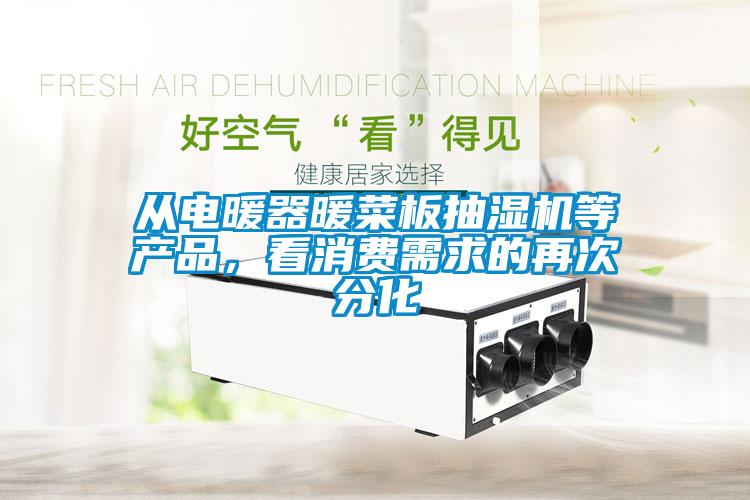 從電暖器暖菜板抽濕機(jī)等產(chǎn)品，看消費(fèi)需求的再次分化