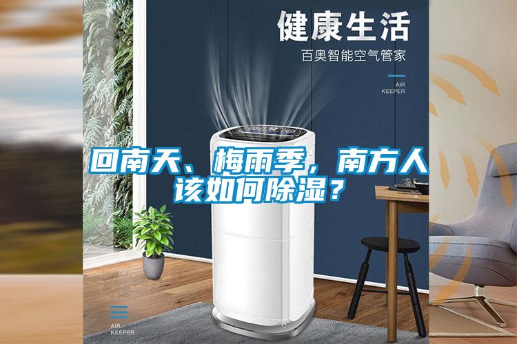 回南天、梅雨季，南方人該如何除濕？