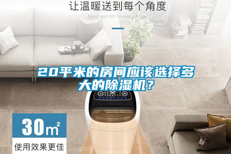 20平米的房間應(yīng)該選擇多大的除濕機(jī)？
