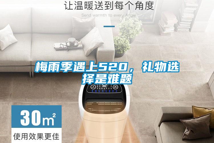 梅雨季遇上520，禮物選擇是難題