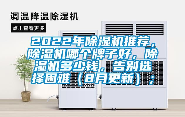 2022年除濕機推薦，除濕機哪個牌子好，除濕機多少錢，告別選擇困難（8月更新）；