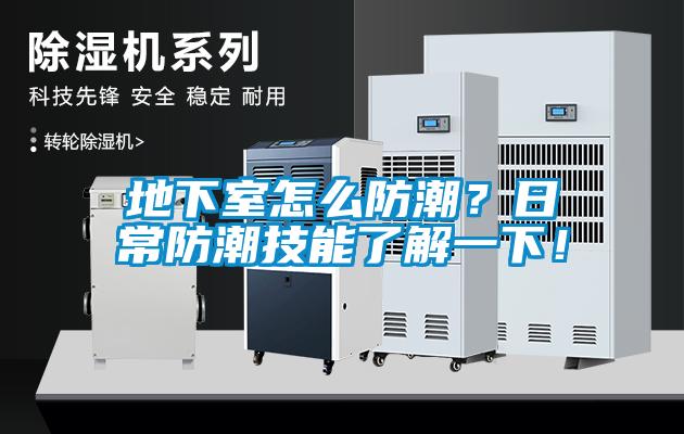 地下室怎么防潮？日常防潮技能了解一下！