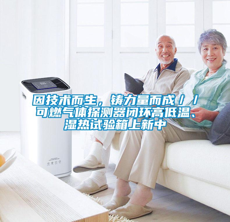 因技術而生，鑄力量而成／／可燃氣體探測器閉環(huán)高低溫、濕熱試驗箱上新中