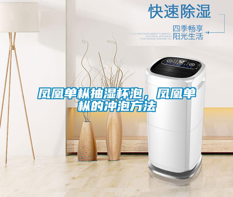 鳳凰單樅抽濕杯泡，鳳凰單樅的沖泡方法