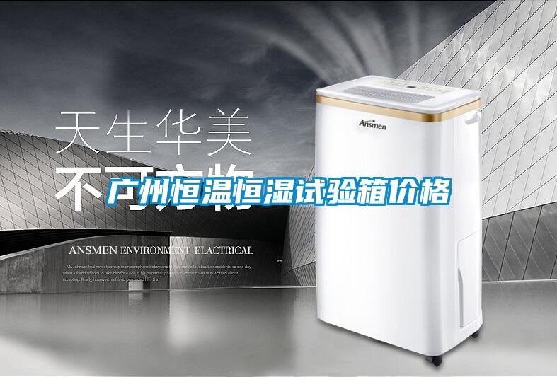 廣州恒溫恒濕試驗(yàn)箱價格
