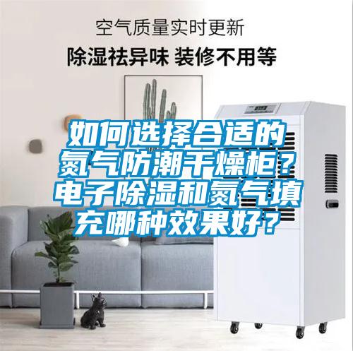 如何選擇合適的氮?dú)夥莱备稍锕?？電子除濕和氮?dú)馓畛淠姆N效果好？