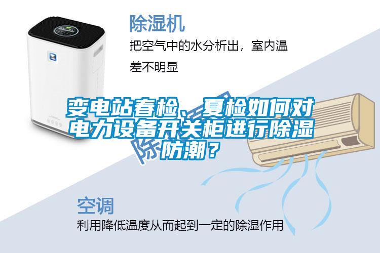 變電站春檢、夏檢如何對電力設備開關柜進行除濕防潮？
