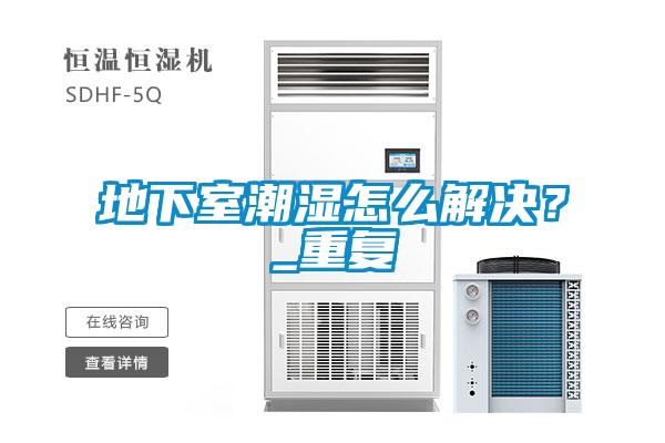 地下室潮濕怎么解決？_重復(fù)