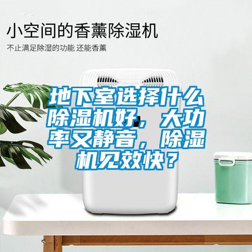 地下室選擇什么除濕機好，大功率又靜音，除濕機見效快？