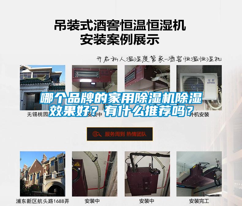 哪個品牌的家用除濕機(jī)除濕效果好？有什么推薦嗎？