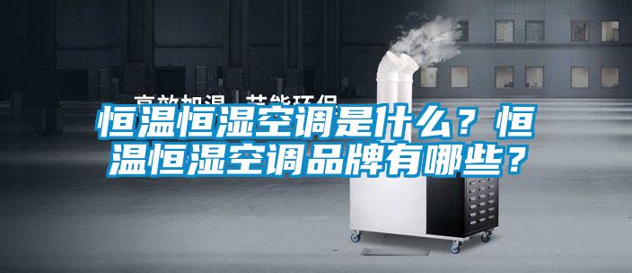 恒溫恒濕空調(diào)是什么？恒溫恒濕空調(diào)品牌有哪些？