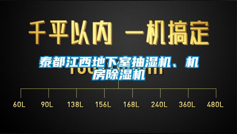 泰都江西地下室抽濕機(jī)、機(jī)房除濕機(jī)