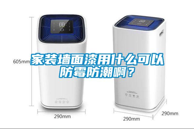 家裝墻面漆用什么可以防霉防潮??？