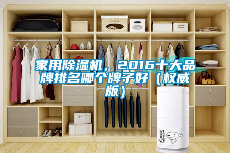 家用除濕機(jī)，2016十大品牌排名哪個(gè)牌子好（權(quán)威版）