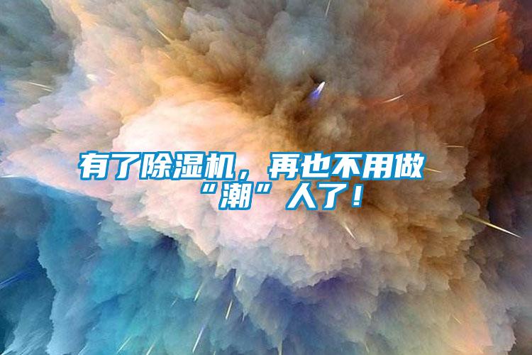 有了除濕機(jī)，再也不用做“潮”人了！