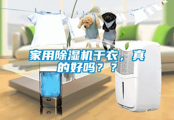 家用除濕機(jī)干衣，真的好嗎？？