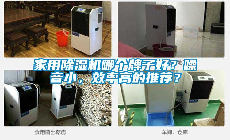 家用除濕機哪個牌子好？噪音小，效率高的推薦？