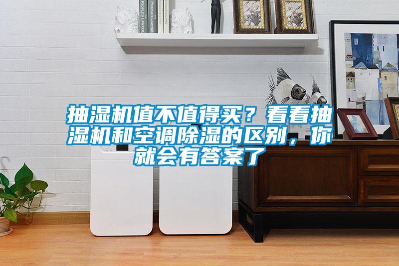 抽濕機(jī)值不值得買？看看抽濕機(jī)和空調(diào)除濕的區(qū)別，你就會(huì)有答案了