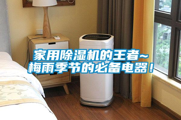 家用除濕機(jī)的王者~梅雨季節(jié)的必備電器！