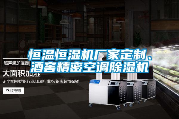 恒溫恒濕機(jī)廠家定制、酒窖精密空調(diào)除濕機(jī)
