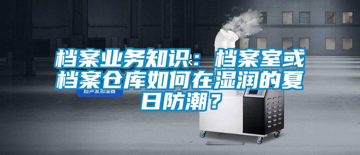 檔案業(yè)務(wù)知識(shí)：檔案室或檔案?jìng)}庫(kù)如何在濕潤(rùn)的夏日防潮？