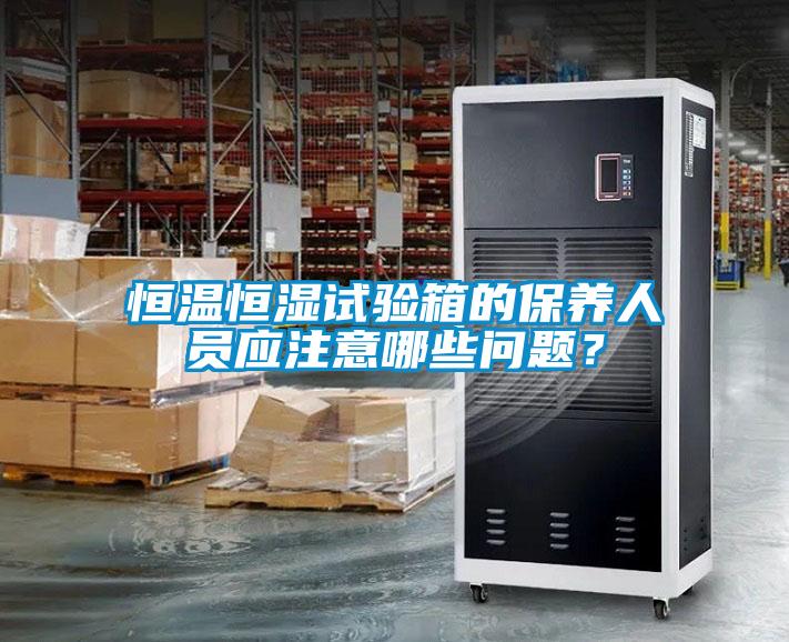 恒溫恒濕試驗(yàn)箱的保養(yǎng)人員應(yīng)注意哪些問題？