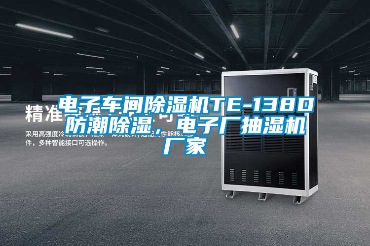 電子車間除濕機TE-138D防潮除濕，電子廠抽濕機廠家