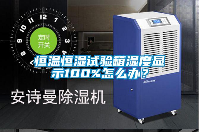 恒溫恒濕試驗箱濕度顯示100%怎么辦？