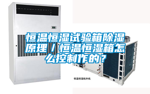 恒溫恒濕試驗箱除濕原理／恒溫恒濕箱怎么控制作的？