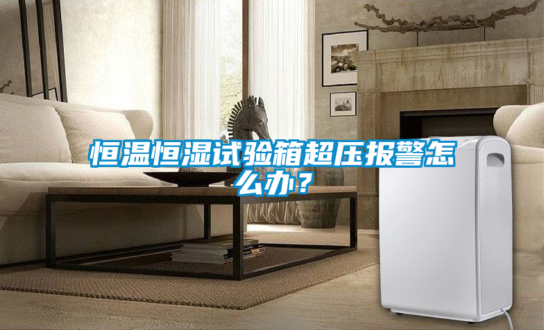 恒溫恒濕試驗箱超壓報警怎么辦？
