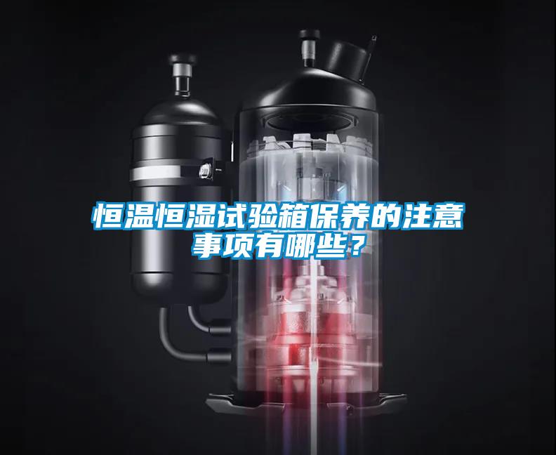 恒溫恒濕試驗(yàn)箱保養(yǎng)的注意事項(xiàng)有哪些？