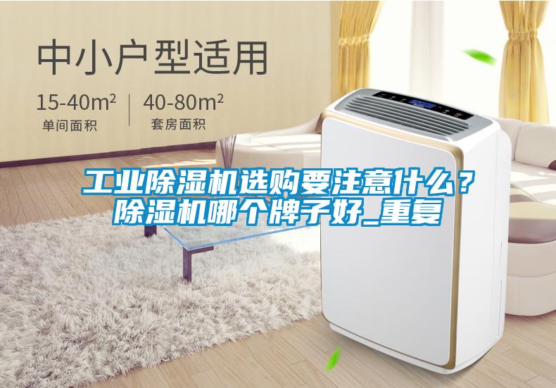 工業(yè)除濕機(jī)選購要注意什么？除濕機(jī)哪個(gè)牌子好_重復(fù)