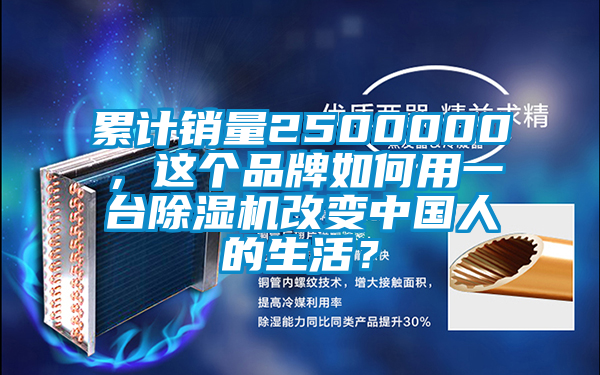 累計(jì)銷量2500000，這個(gè)品牌如何用一臺(tái)除濕機(jī)改變中國(guó)人的生活？