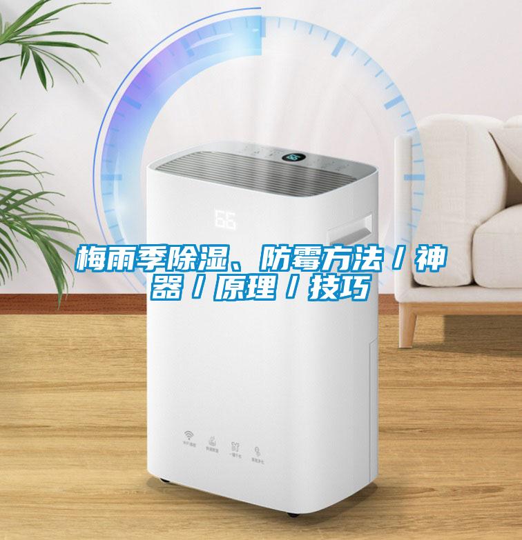 梅雨季除濕、防霉方法／神器／原理／技巧