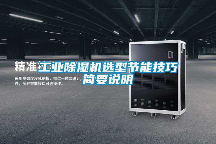 工業(yè)除濕機(jī)選型節(jié)能技巧簡(jiǎn)要說明