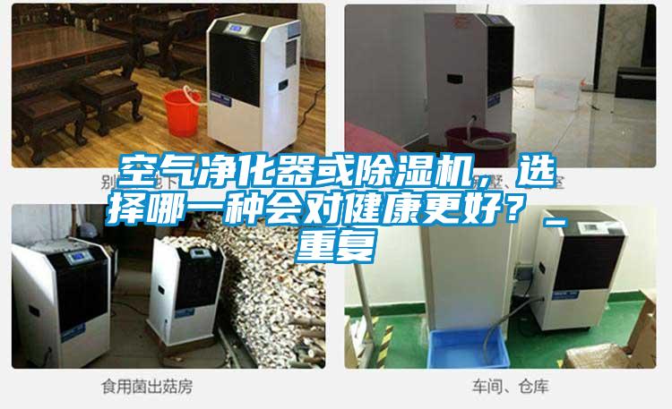 空氣凈化器或除濕機，選擇哪一種會對健康更好？_重復
