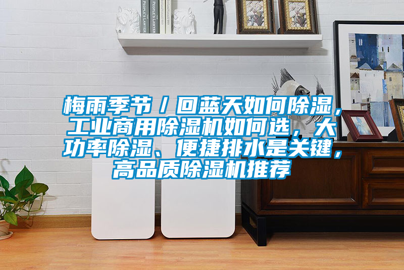 梅雨季節(jié)／回藍天如何除濕，工業(yè)商用除濕機如何選，大功率除濕、便捷排水是關鍵，高品質(zhì)除濕機推薦
