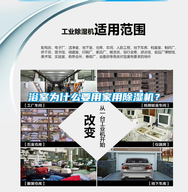 浴室為什么要用家用除濕機(jī)？