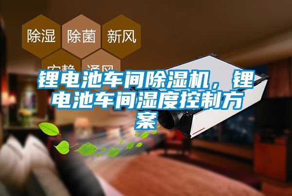 鋰電池車(chē)間除濕機(jī)，鋰電池車(chē)間濕度控制方案