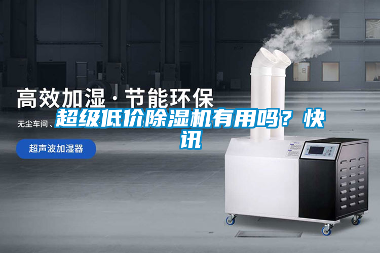 超級(jí)低價(jià)除濕機(jī)有用嗎？快訊