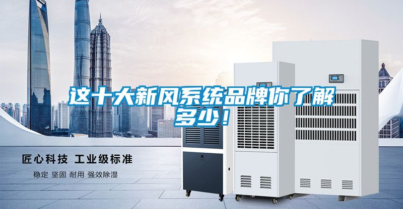 這十大新風(fēng)系統(tǒng)品牌你了解多少！