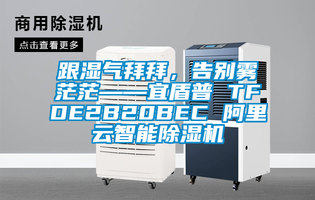 跟濕氣拜拜，告別霧茫?！硕芷?TFDE2B20BEC 阿里云智能除濕機(jī)