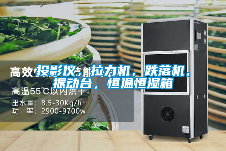 投影儀，拉力機，跌落機，振動臺，恒溫恒濕箱