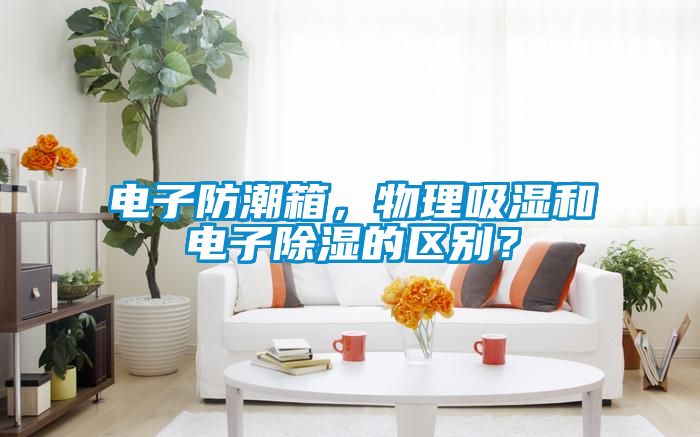 電子防潮箱，物理吸濕和電子除濕的區(qū)別？